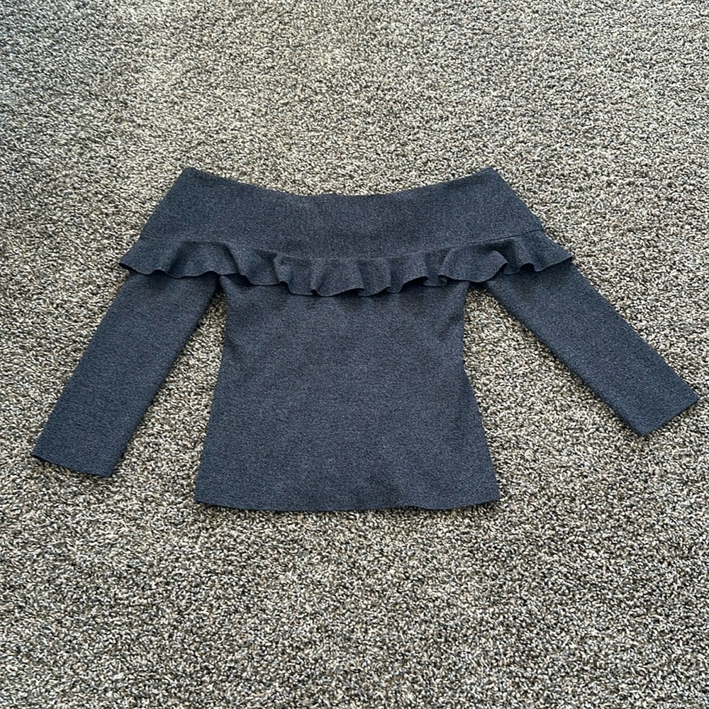 Sachin + Babi Off Shoulder Ruffled Top size S